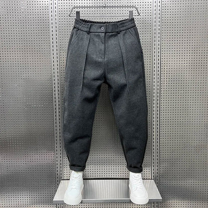Men's Work Trousers | Cuffed Hem
