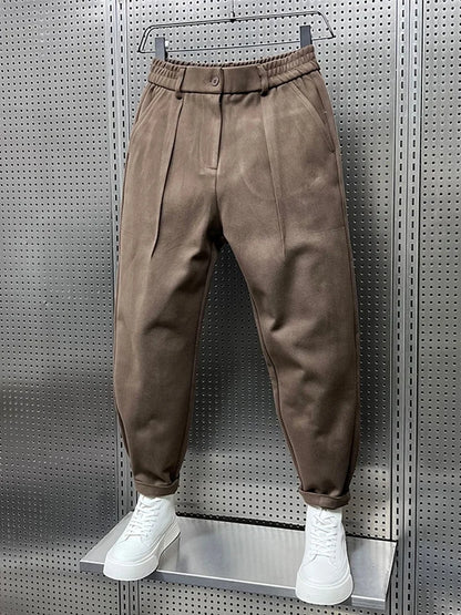 Men's Work Trousers | Cuffed Hem