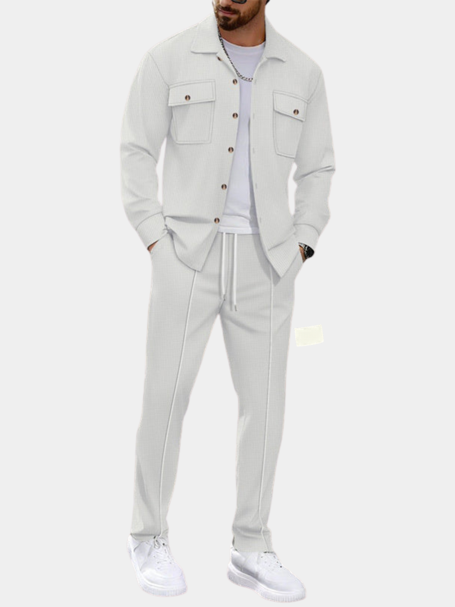 Men's Long Sleeve Overshirt | Button Up