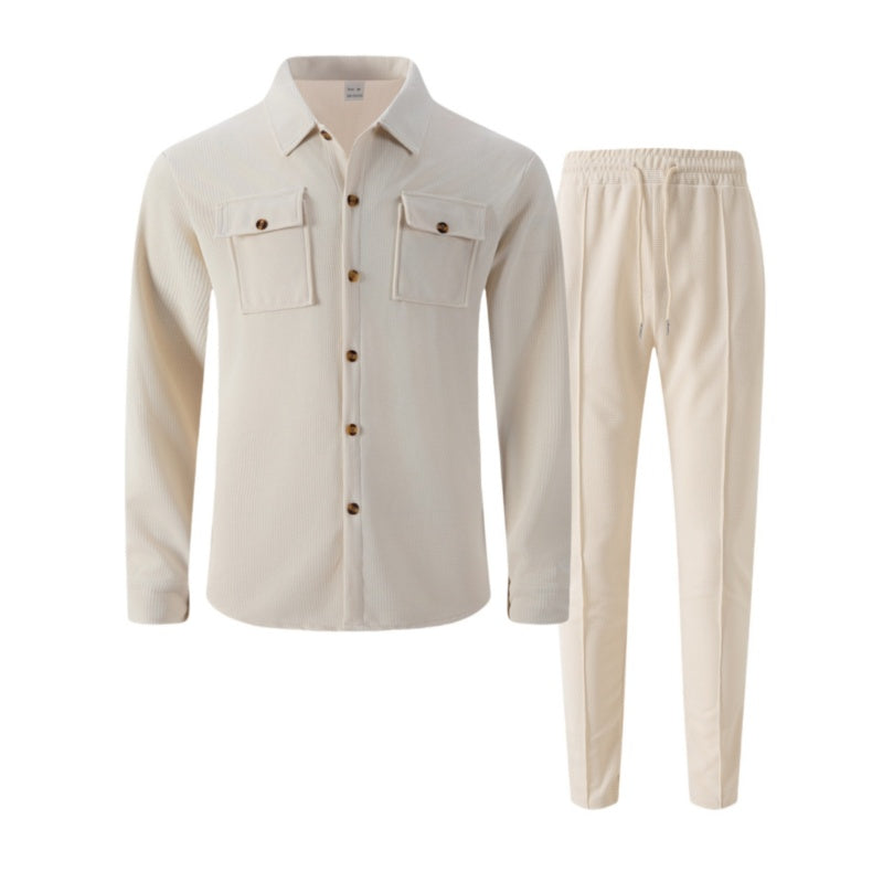 Men's Long Sleeve Overshirt | Button Up