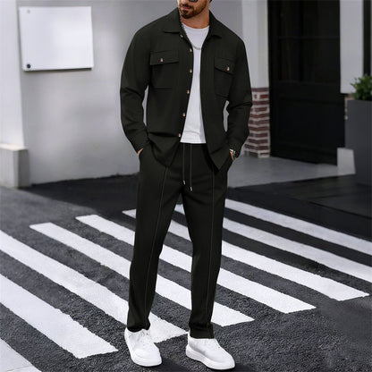 Men's Long Sleeve Overshirt | Button Up