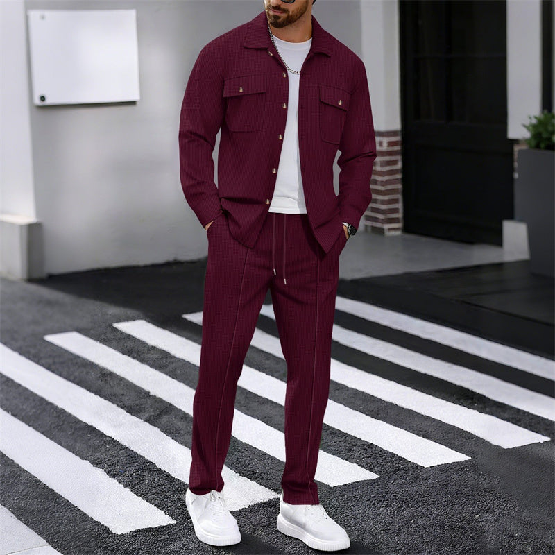 Men's Long Sleeve Overshirt | Button Up