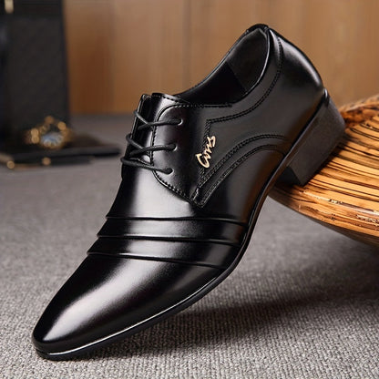 Men's Pointed Toe Loafers | Lace Up