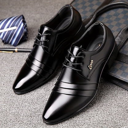 Men's Pointed Toe Loafers | Lace Up