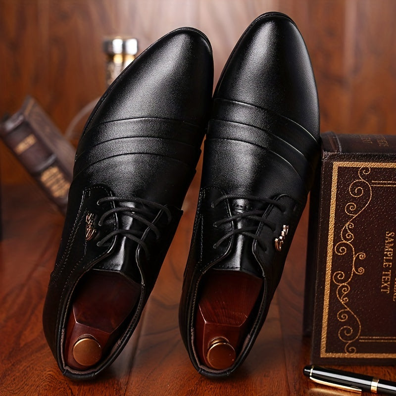 Men's Pointed Toe Loafers | Lace Up