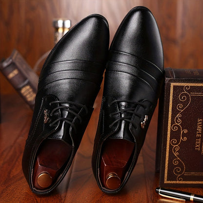 Men's Pointed Toe Loafers | Lace Up