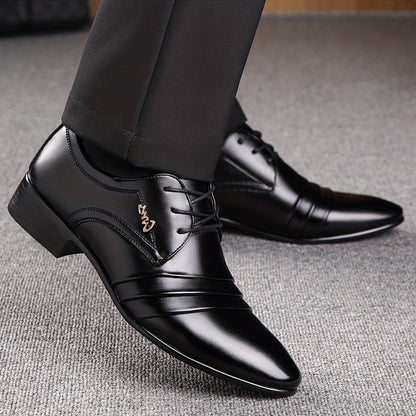 Men's Pointed Toe Loafers | Lace Up
