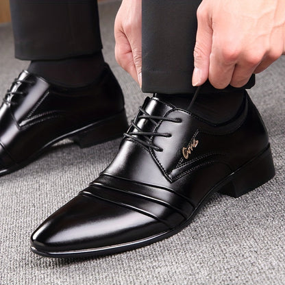Men's Pointed Toe Loafers | Lace Up