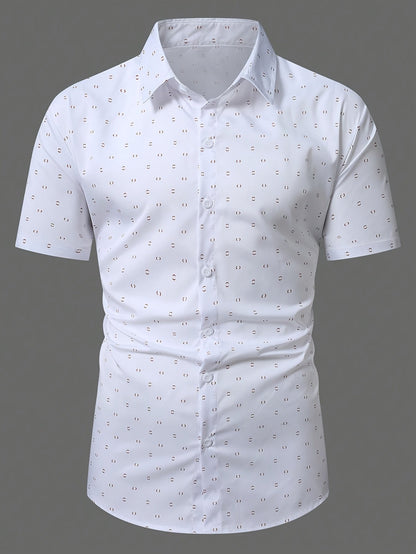 Men's Printed Shirt | Short Sleeve
