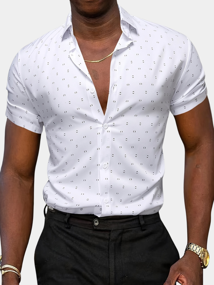 Men's Printed Shirt | Short Sleeve