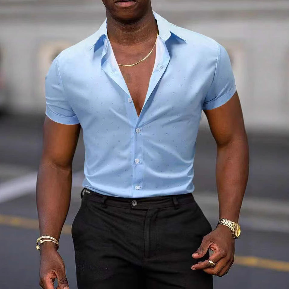Men's Printed Shirt | Short Sleeve