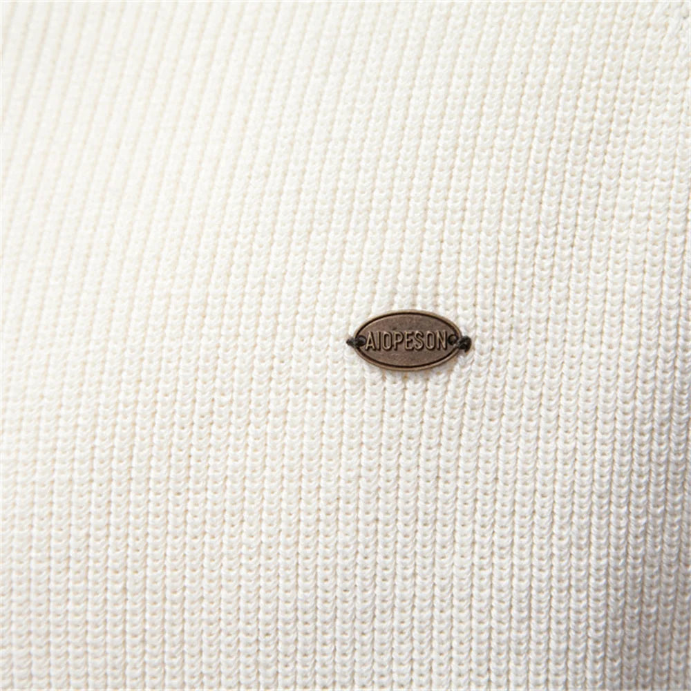 Men's Colour Block Quarter Zip Jumper | Raglan Sleeve