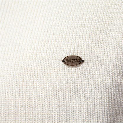 Men's Colour Block Quarter Zip Jumper | Raglan Sleeve