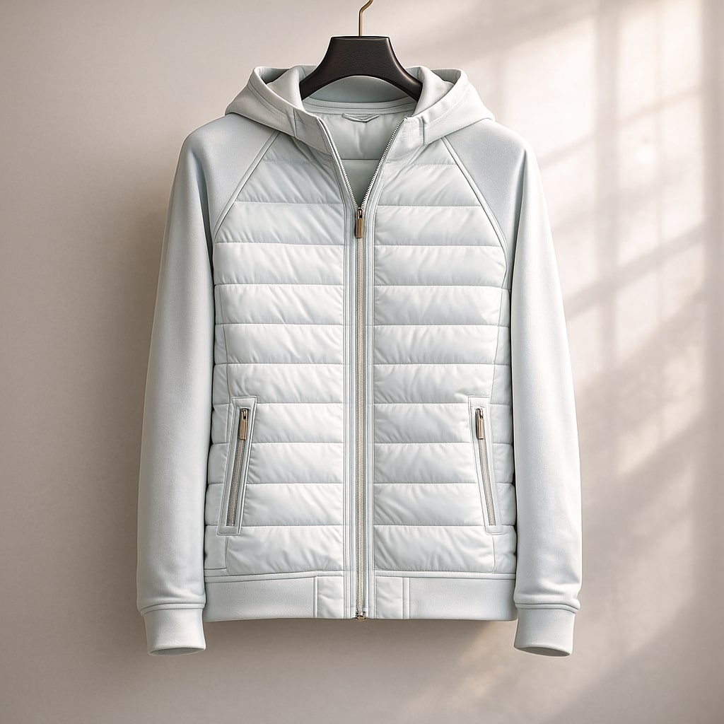 Men's Zip Up Hoodie | Drawstring Hood
