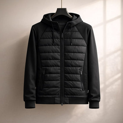 Men's Zip Up Hoodie | Drawstring Hood