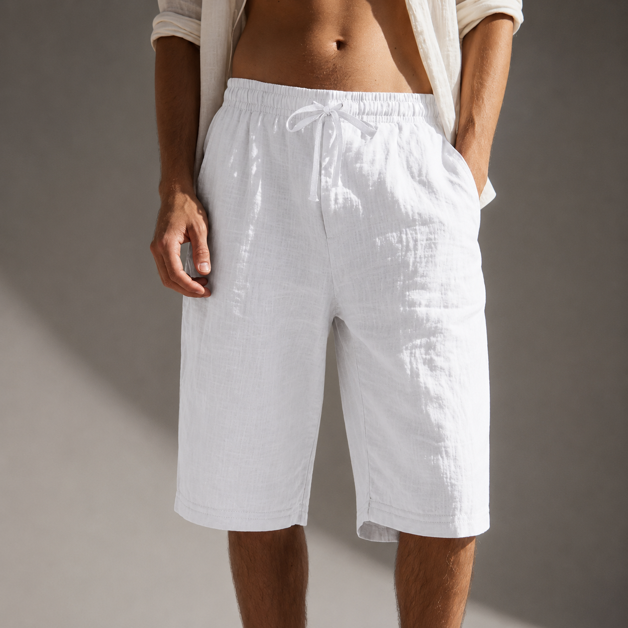 Men's Swimming Shorts | Drawstring Waist