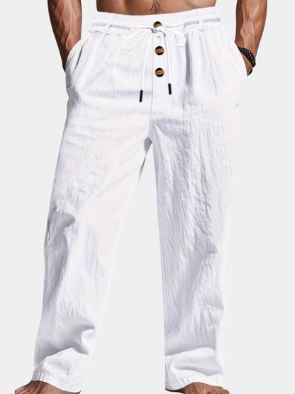Men's Relaxed Beach Trousers | Drawstring