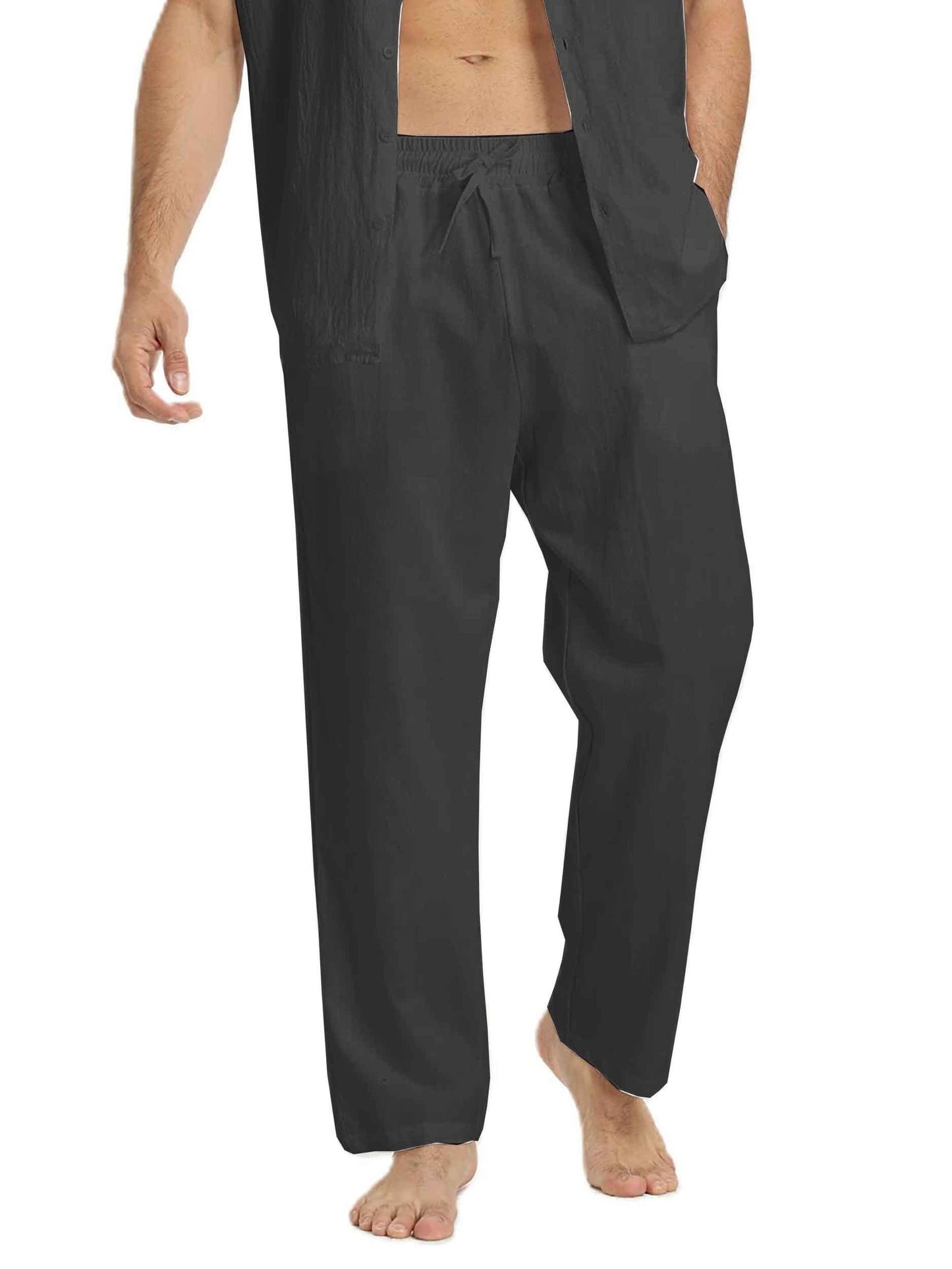 Men's Work Trousers | Elastic Waist