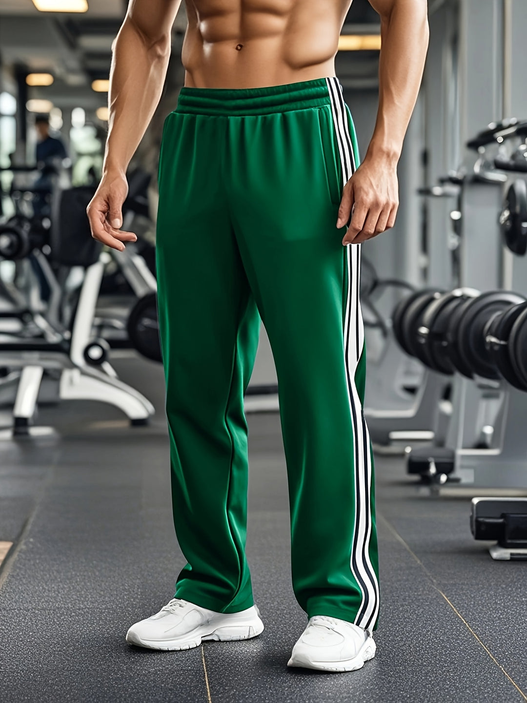 Men's Work Trousers | Side Stripe