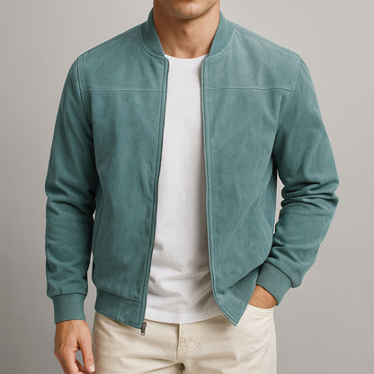 Men's Bomber Jacket | Ribbed Cuffs