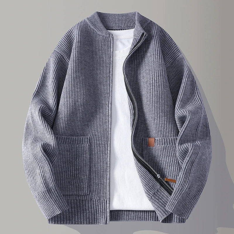 Men's Cardigan Jacket | Zip Up