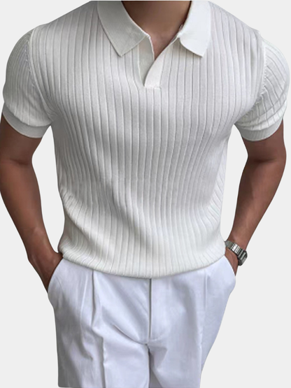 Men's Polo Shirt | Buttonless Johnny Collar