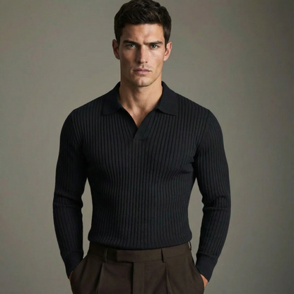 Men's Collar Polo Shirt | Open
