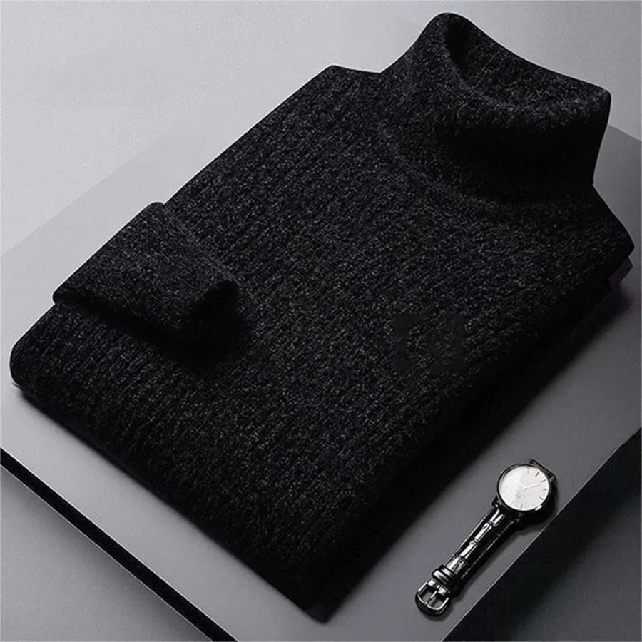 Men's Roll Neck Jumper | Long Sleeve