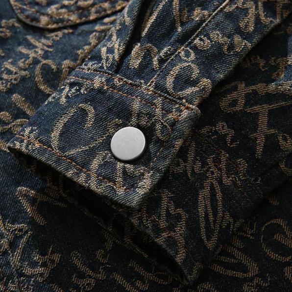 Men's Printed Overshirt | Long Sleeve