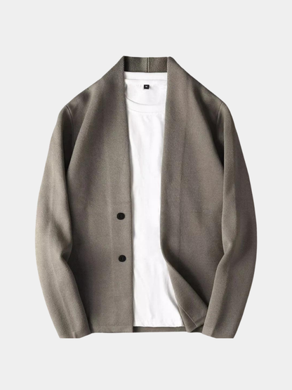 Men's Shawl Collar Cardigan | Long Sleeve