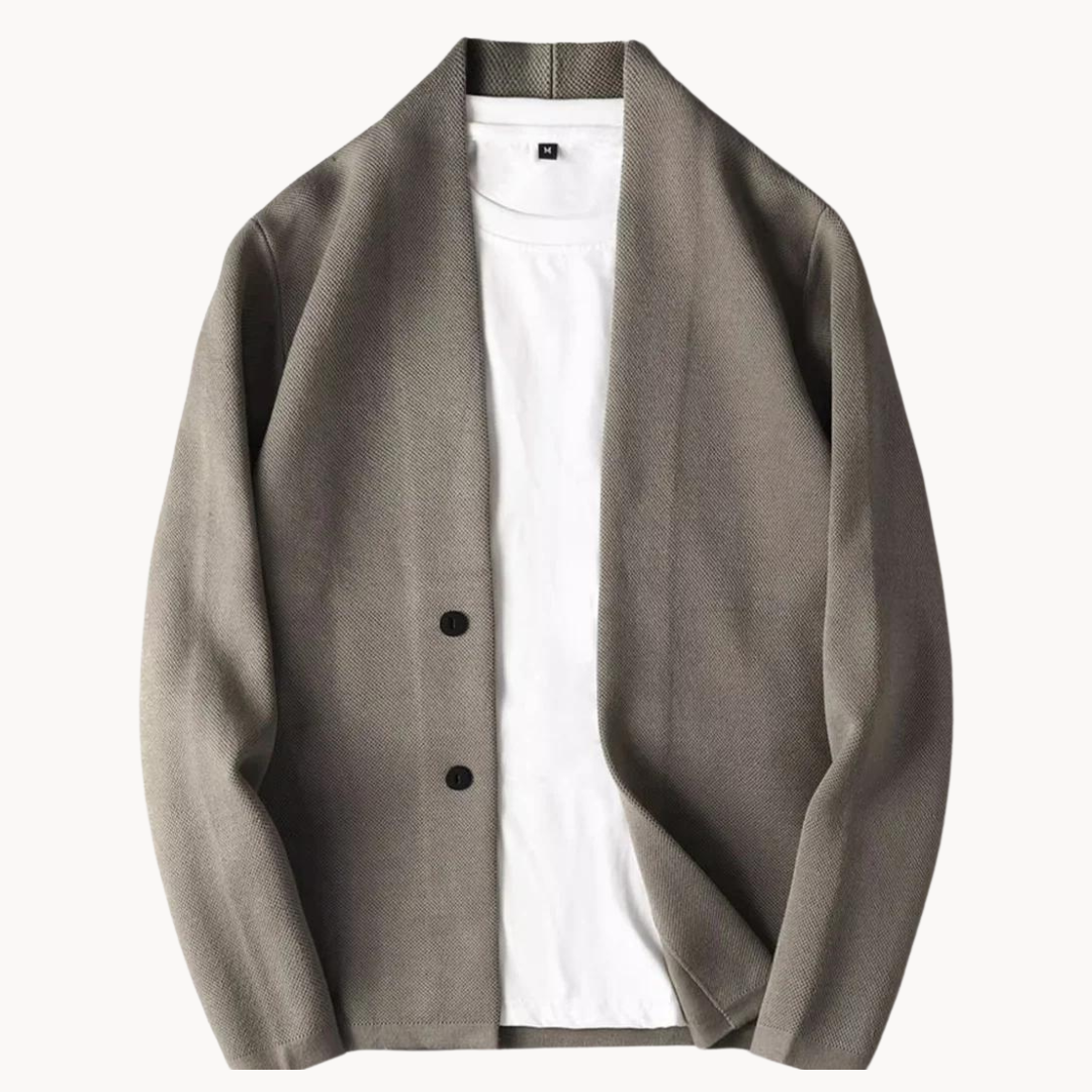 Men's Shawl Collar Cardigan | Long Sleeve