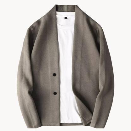 Men's Shawl Collar Cardigan | Long Sleeve
