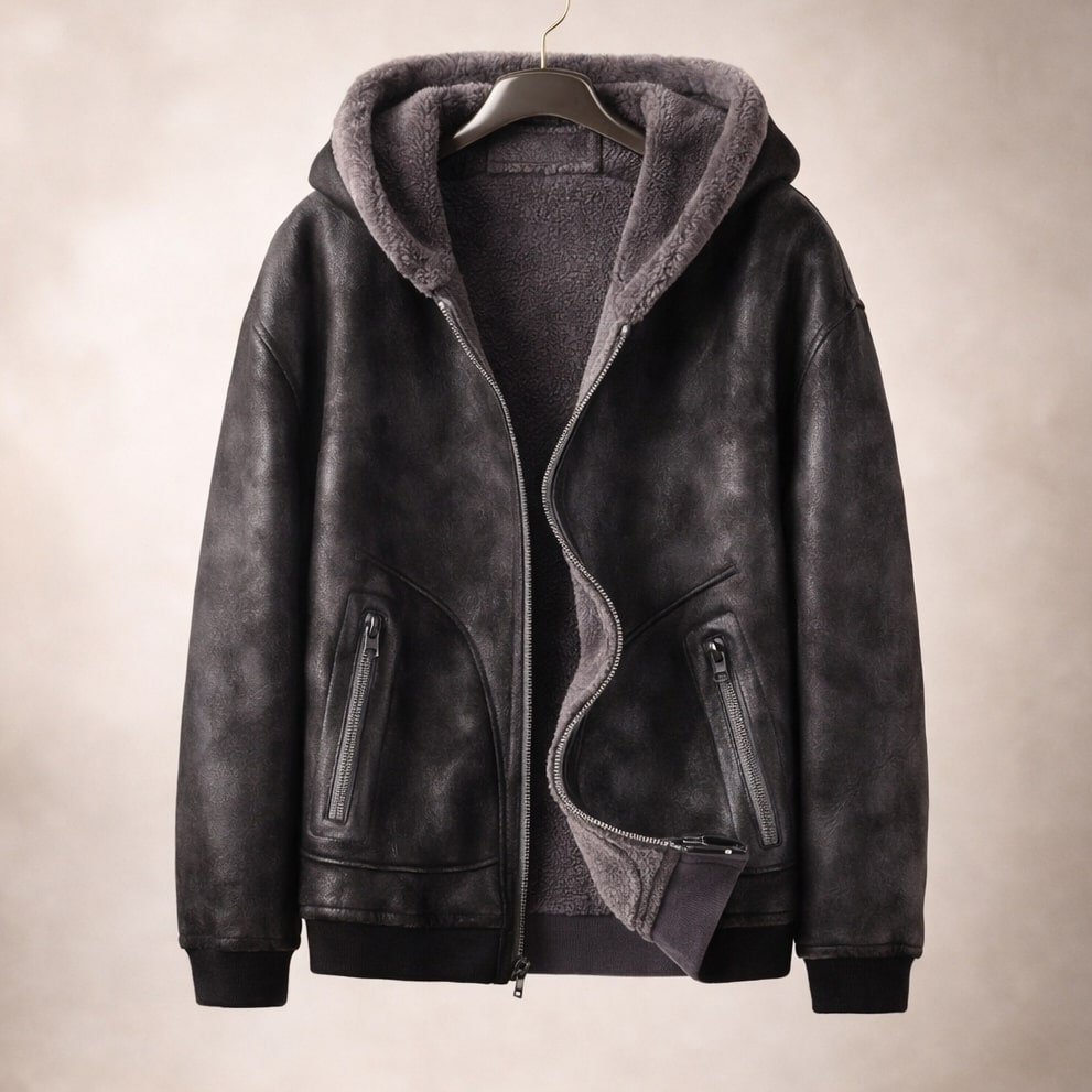 Men's Hooded Bomber | Zip Up