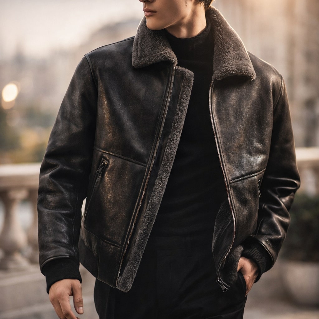 Men's Hooded Bomber | Zip Up