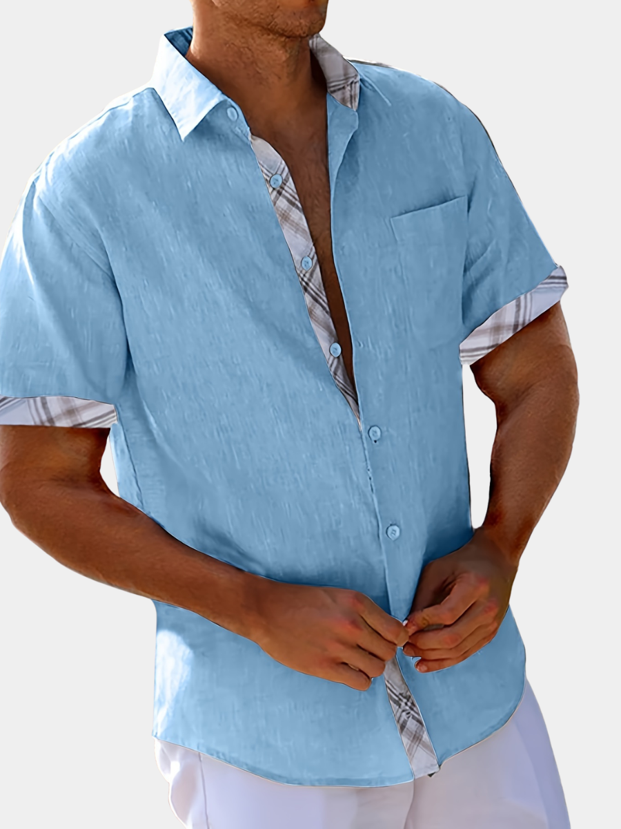 Men's Short Sleeve Shirt | Checked
