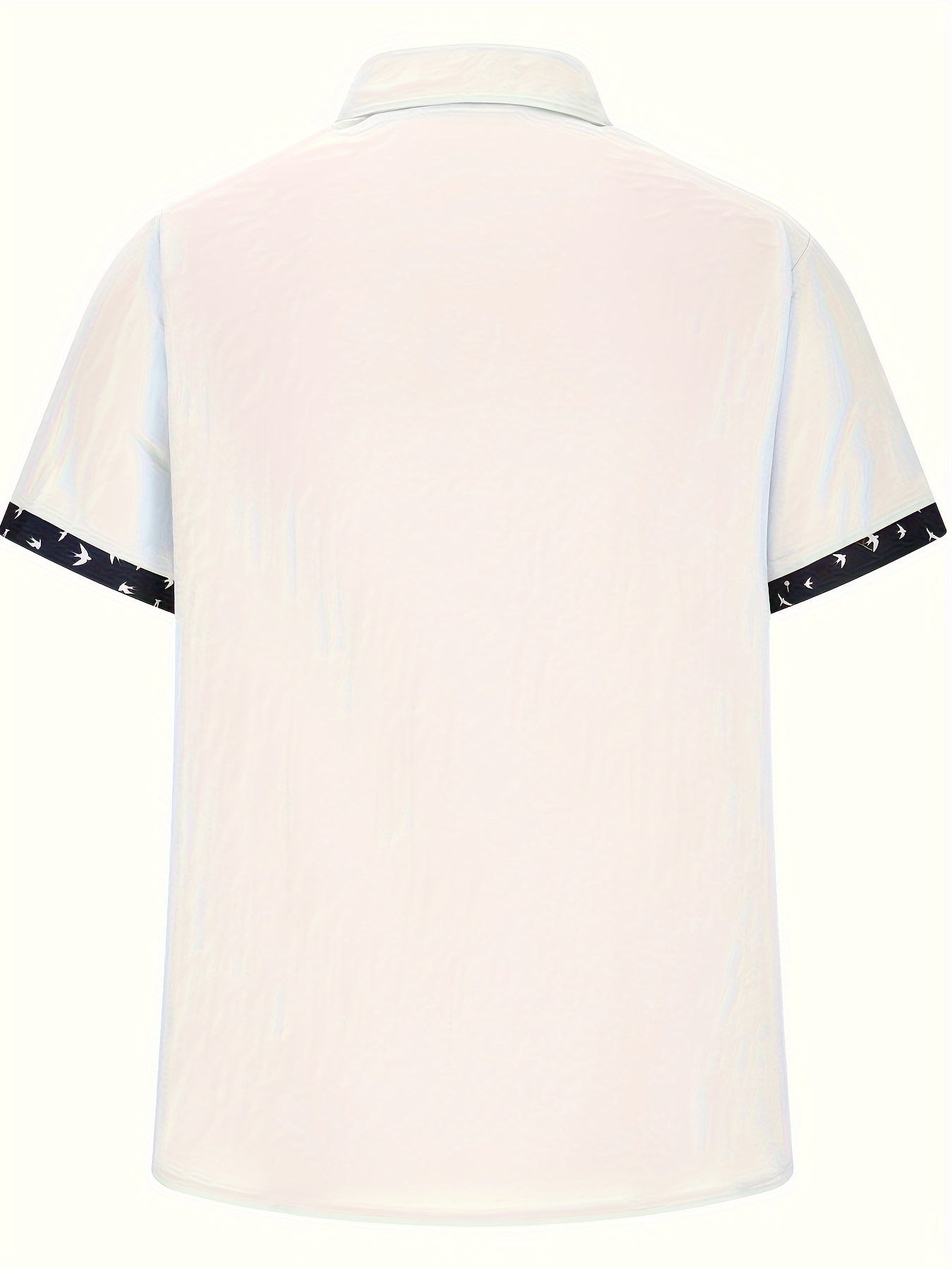 Men's Short Sleeve Beach Shirt | Contrast