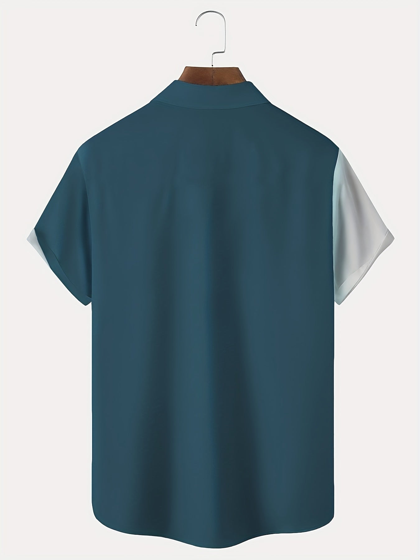Men's Palm Print Hawaiian Shirt | Short Sleeve