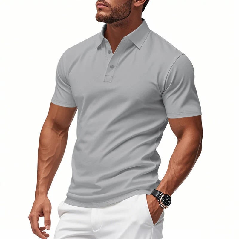 Men's Collar Polo Shirt | Buttons