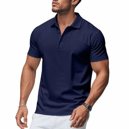 Men's Collar Polo Shirt | Buttons