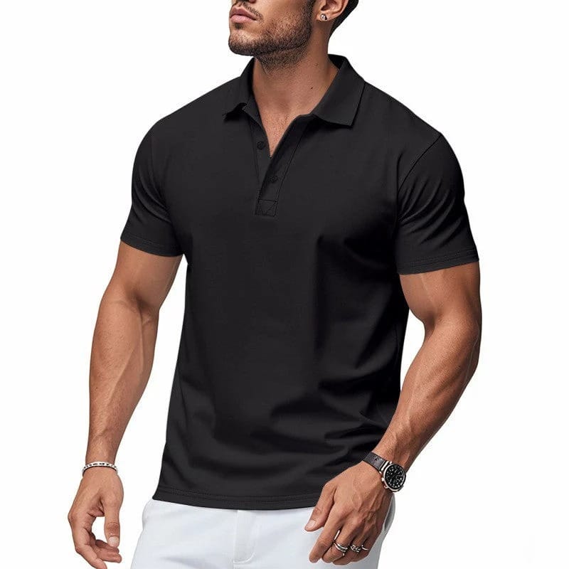 Men's Collar Polo Shirt | Buttons