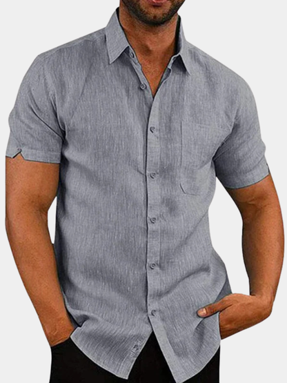 Men's Short Sleeve Shirt | Button Up