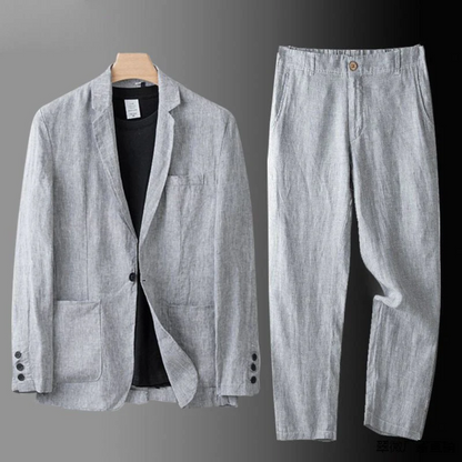 Men's Unstructured Suit | Two Piece