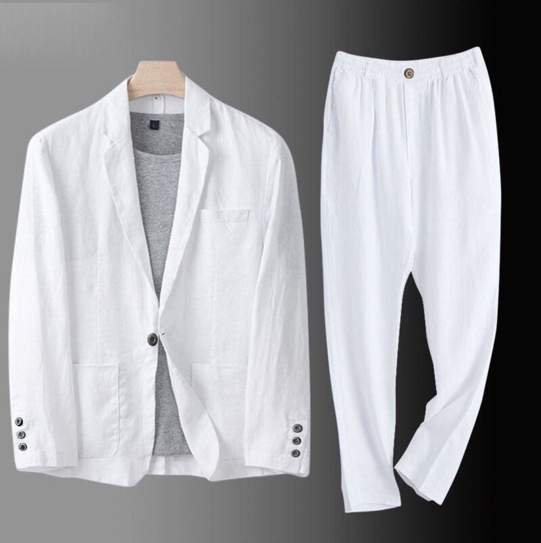 Men's Unstructured Suit | Two Piece