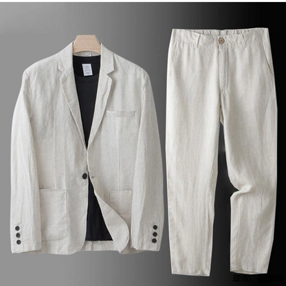 Men's Unstructured Suit | Two Piece