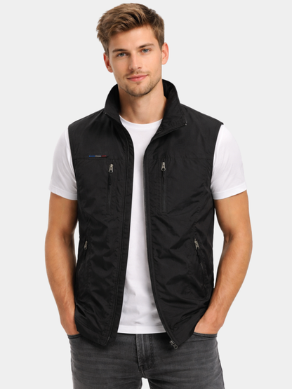 Men's Sleeveless Gilet | Zip Up