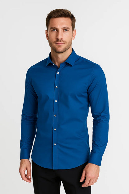 Men's Long Sleeve Shirt | Collar