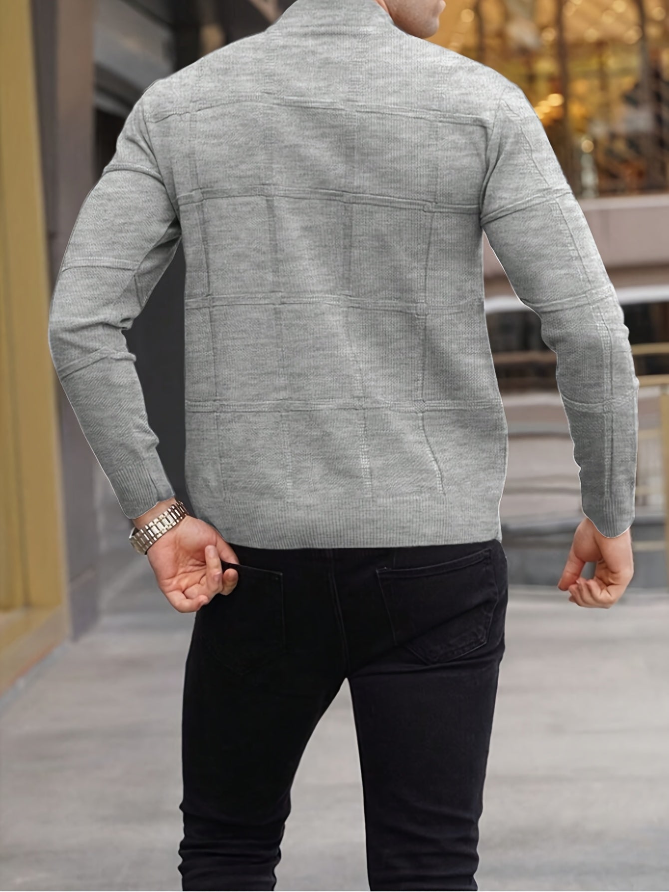 Bertram Slim Fit Mock Neck Sweater | Long Sleeve