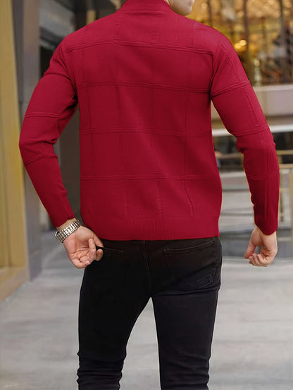 Bertram Slim Fit Mock Neck Sweater | Long Sleeve