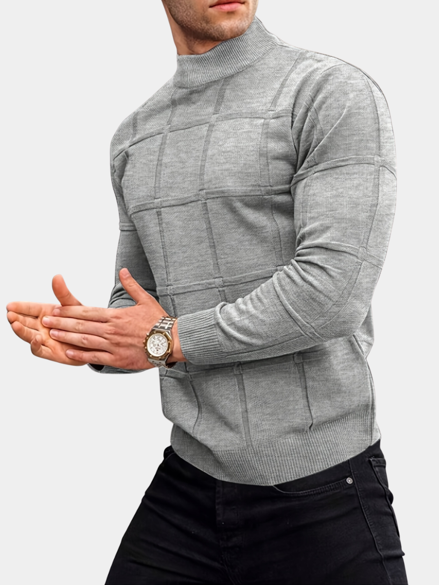 Bertram Slim Fit Mock Neck Sweater | Long Sleeve