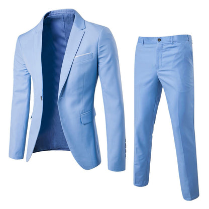 Men's Slim Fit Tailored Suit | Notch Lapel